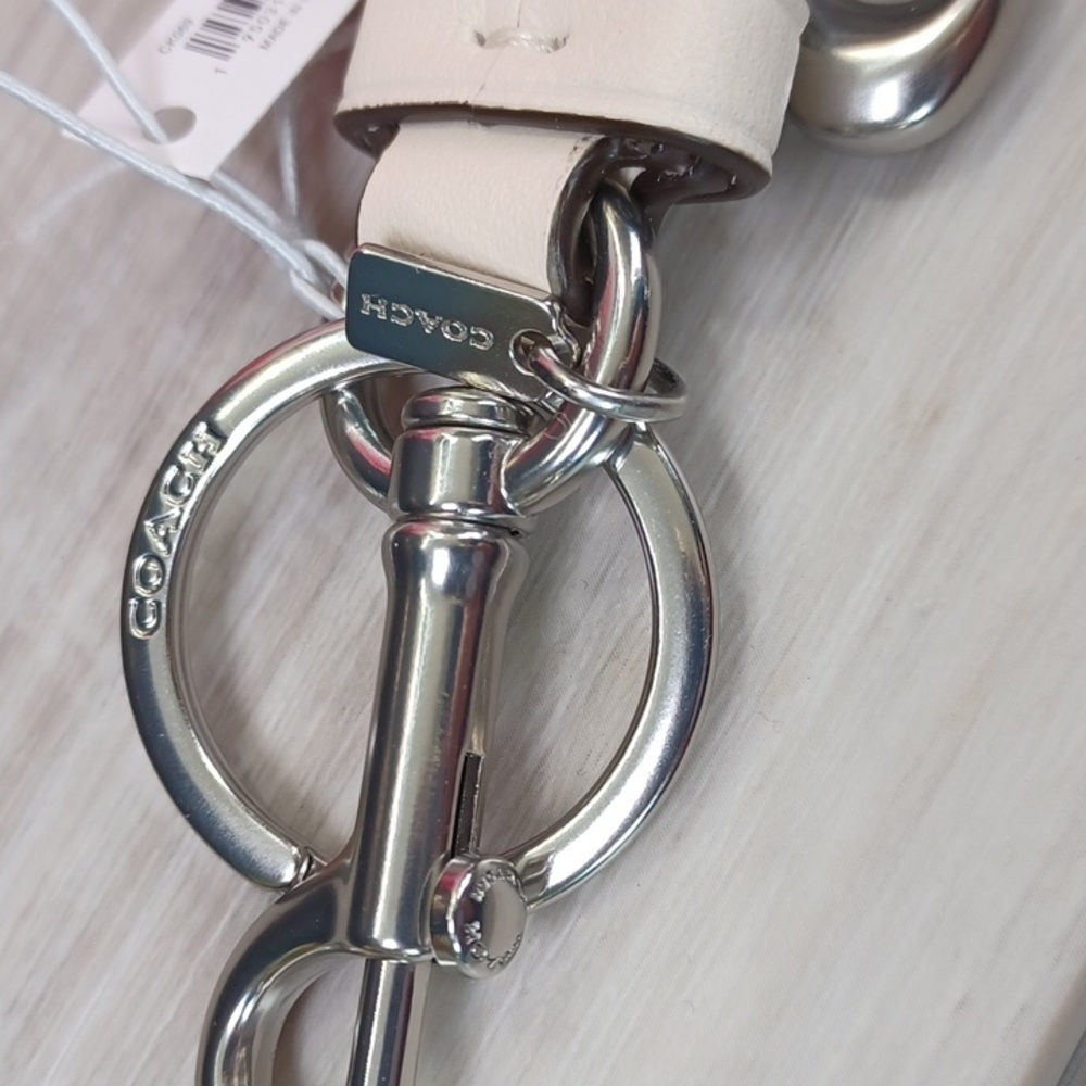 Coach Keyring Houndstooth NWT - Picture 9 of 9